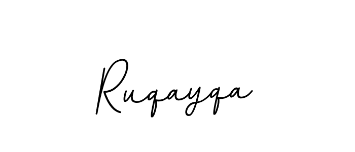 Ruqayqa stylish signature style. Best Handwritten Sign (BallpointsItalic-DORy9) for my name. Handwritten Signature Collection Ideas for my name Ruqayqa. Ruqayqa signature style 11 images and pictures png