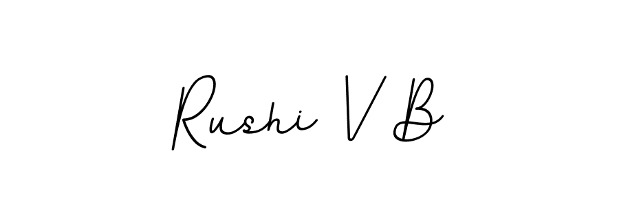 Check out images of Autograph of Rushi V B name. Actor Rushi V B Signature Style. BallpointsItalic-DORy9 is a professional sign style online. Rushi V B signature style 11 images and pictures png