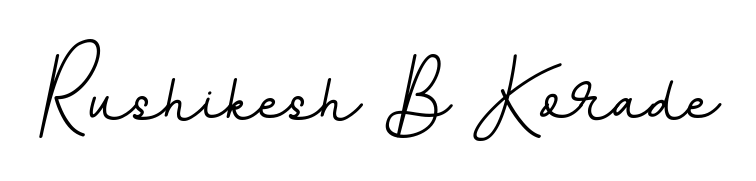 The BallpointsItalic-DORy9 signature style provides a bold statement for name Rushikesh B Korade. Designed for business owners, executives, and leaders. Rushikesh B Korade signature style 11 images and pictures png