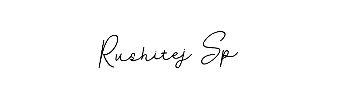 Similarly BallpointsItalic-DORy9 is the best handwritten signature design. Signature creator online .You can use it as an online autograph creator for name Rushitej Sp. Rushitej Sp signature style 11 images and pictures png