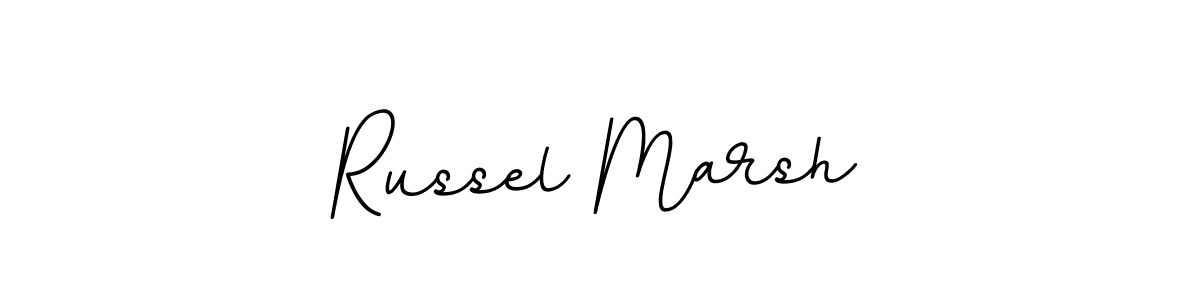 How to Draw Russel Marsh signature style? BallpointsItalic-DORy9 is a latest design signature styles for name Russel Marsh. Russel Marsh signature style 11 images and pictures png