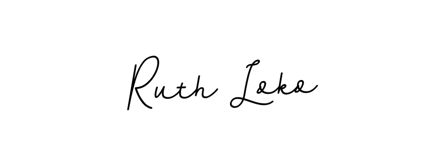 Similarly BallpointsItalic-DORy9 is the best handwritten signature design. Signature creator online .You can use it as an online autograph creator for name Ruth Loko. Ruth Loko signature style 11 images and pictures png