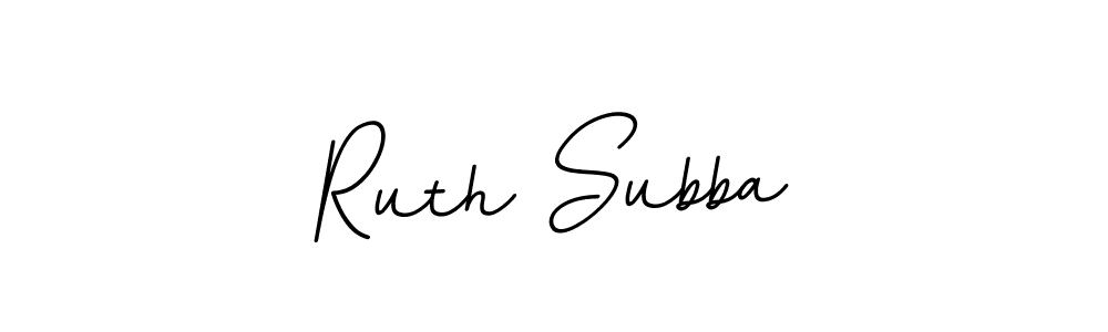 You can use this online signature creator to create a handwritten signature for the name Ruth Subba. This is the best online autograph maker. Ruth Subba signature style 11 images and pictures png