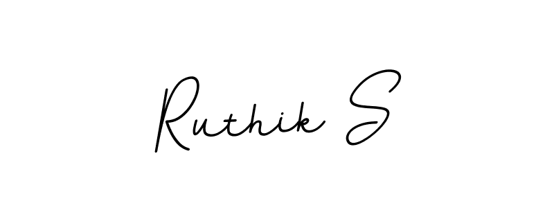 Also we have Ruthik S name is the best signature style. Create professional handwritten signature collection using BallpointsItalic-DORy9 autograph style. Ruthik S signature style 11 images and pictures png