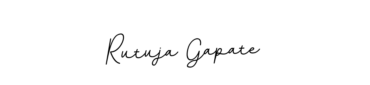 How to Draw Rutuja Gapate signature style? BallpointsItalic-DORy9 is a latest design signature styles for name Rutuja Gapate. Rutuja Gapate signature style 11 images and pictures png