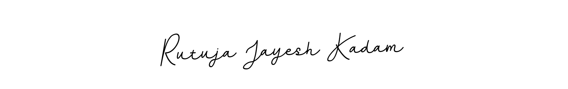 if you are searching for the best signature style for your name Rutuja Jayesh Kadam. so please give up your signature search. here we have designed multiple signature styles  using BallpointsItalic-DORy9. Rutuja Jayesh Kadam signature style 11 images and pictures png