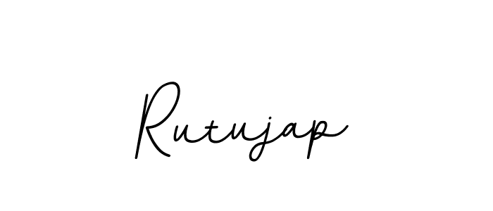 How to make Rutujap signature? BallpointsItalic-DORy9 is a professional autograph style. Create handwritten signature for Rutujap name. Rutujap signature style 11 images and pictures png