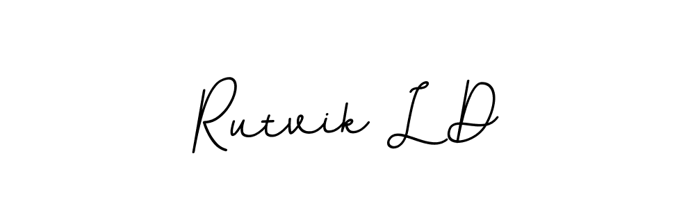 Also we have Rutvik L D name is the best signature style. Create professional handwritten signature collection using BallpointsItalic-DORy9 autograph style. Rutvik L D signature style 11 images and pictures png