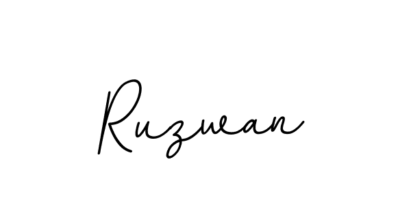 Ruzwan stylish signature style. Best Handwritten Sign (BallpointsItalic-DORy9) for my name. Handwritten Signature Collection Ideas for my name Ruzwan. Ruzwan signature style 11 images and pictures png