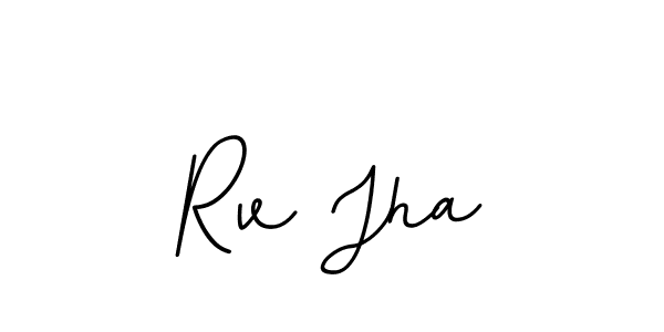Also You can easily find your signature by using the search form. We will create Rv Jha name handwritten signature images for you free of cost using BallpointsItalic-DORy9 sign style. Rv Jha signature style 11 images and pictures png