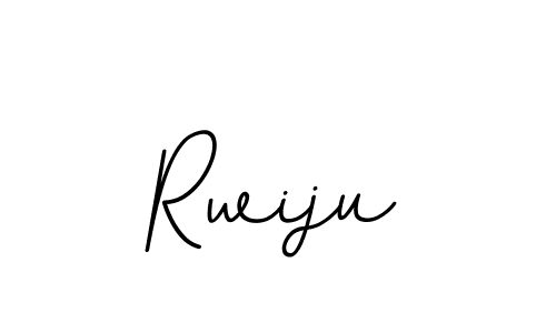 You should practise on your own different ways (BallpointsItalic-DORy9) to write your name (Rwiju) in signature. don't let someone else do it for you. Rwiju signature style 11 images and pictures png