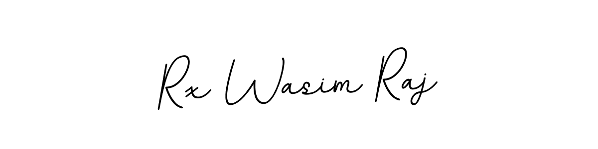 Design your own signature with our free online signature maker. With this signature software, you can create a handwritten (BallpointsItalic-DORy9) signature for name Rx Wasim Raj. Rx Wasim Raj signature style 11 images and pictures png