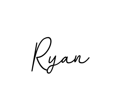 Make a beautiful signature design for name Ryan. With this signature (BallpointsItalic-DORy9) style, you can create a handwritten signature for free. Ryan signature style 11 images and pictures png