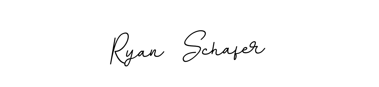 This is the best signature style for the Ryan  Schafer name. Also you like these signature font (BallpointsItalic-DORy9). Mix name signature. Ryan  Schafer signature style 11 images and pictures png