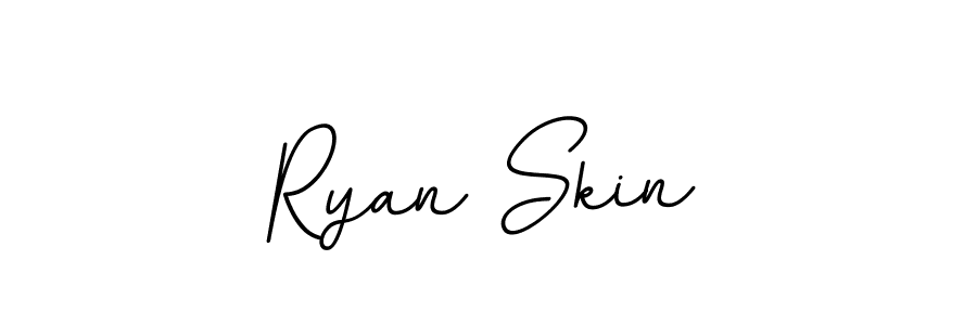 Similarly BallpointsItalic-DORy9 is the best handwritten signature design. Signature creator online .You can use it as an online autograph creator for name Ryan Skin. Ryan Skin signature style 11 images and pictures png