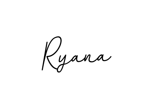 Make a beautiful signature design for name Ryana. Use this online signature maker to create a handwritten signature for free. Ryana signature style 11 images and pictures png