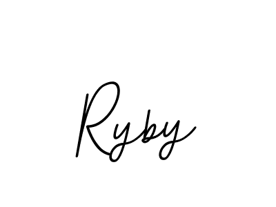 Similarly BallpointsItalic-DORy9 is the best handwritten signature design. Signature creator online .You can use it as an online autograph creator for name Ryby. Ryby signature style 11 images and pictures png