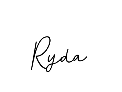 It looks lik you need a new signature style for name Ryda. Design unique handwritten (BallpointsItalic-DORy9) signature with our free signature maker in just a few clicks. Ryda signature style 11 images and pictures png