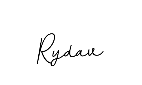 The best way (BallpointsItalic-DORy9) to make a short signature is to pick only two or three words in your name. The name Rydav include a total of six letters. For converting this name. Rydav signature style 11 images and pictures png