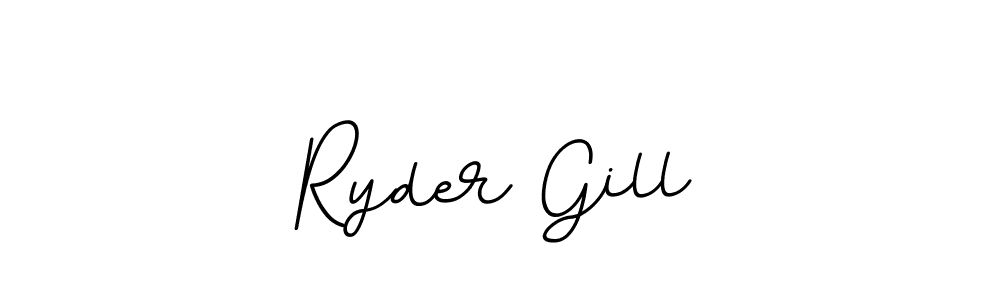 How to make Ryder Gill signature? BallpointsItalic-DORy9 is a professional autograph style. Create handwritten signature for Ryder Gill name. Ryder Gill signature style 11 images and pictures png