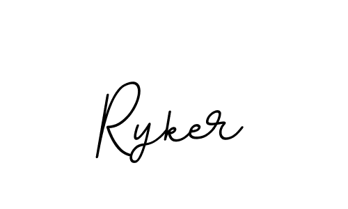 Also we have Ryker name is the best signature style. Create professional handwritten signature collection using BallpointsItalic-DORy9 autograph style. Ryker signature style 11 images and pictures png