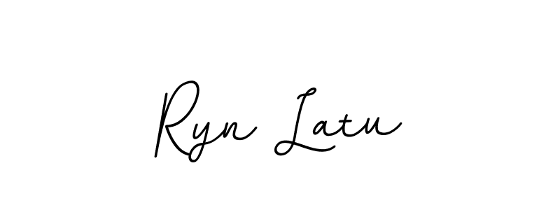 Also we have Ryn Latu name is the best signature style. Create professional handwritten signature collection using BallpointsItalic-DORy9 autograph style. Ryn Latu signature style 11 images and pictures png