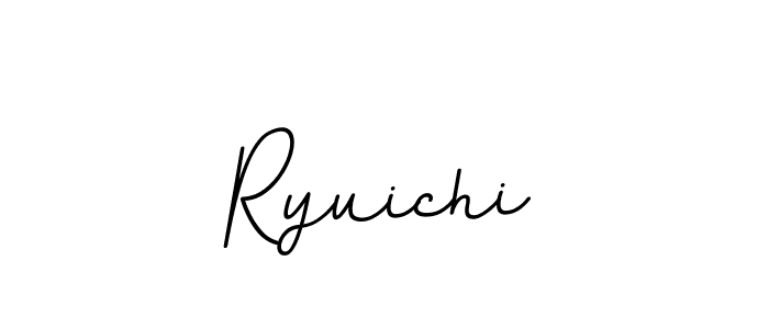 The best way (BallpointsItalic-DORy9) to make a short signature is to pick only two or three words in your name. The name Ryuichi include a total of six letters. For converting this name. Ryuichi signature style 11 images and pictures png