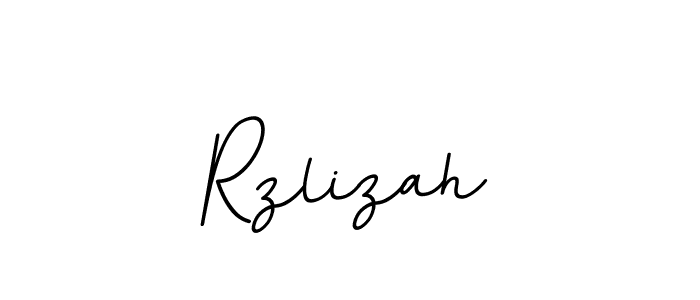 Design your own signature with our free online signature maker. With this signature software, you can create a handwritten (BallpointsItalic-DORy9) signature for name Rzlizah. Rzlizah signature style 11 images and pictures png