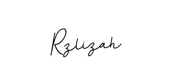 Design your own signature with our free online signature maker. With this signature software, you can create a handwritten (BallpointsItalic-DORy9) signature for name Rzlizah. Rzlizah signature style 11 images and pictures png