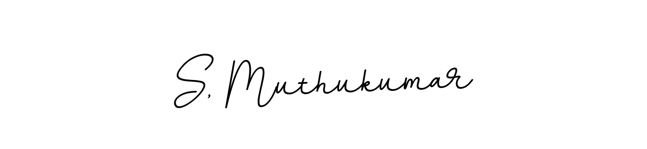 if you are searching for the best signature style for your name S, Muthukumar. so please give up your signature search. here we have designed multiple signature styles  using BallpointsItalic-DORy9. S, Muthukumar signature style 11 images and pictures png