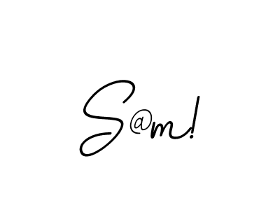 How to make S@m! signature? BallpointsItalic-DORy9 is a professional autograph style. Create handwritten signature for S@m! name. S@m! signature style 11 images and pictures png