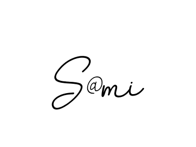 S@mi stylish signature style. Best Handwritten Sign (BallpointsItalic-DORy9) for my name. Handwritten Signature Collection Ideas for my name S@mi. S@mi signature style 11 images and pictures png