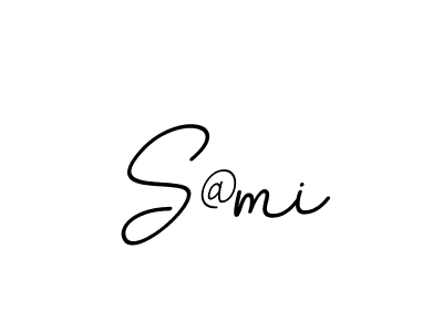 S@mi stylish signature style. Best Handwritten Sign (BallpointsItalic-DORy9) for my name. Handwritten Signature Collection Ideas for my name S@mi. S@mi signature style 11 images and pictures png