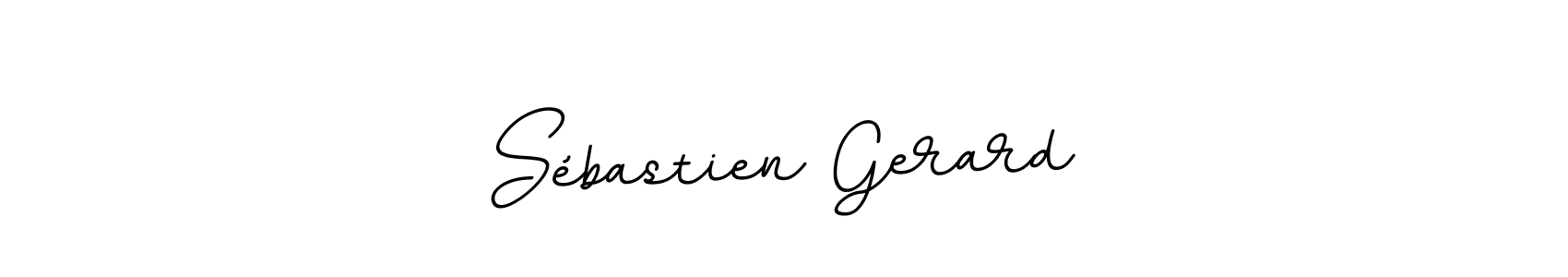 Use a signature maker to create a handwritten signature online. With this signature software, you can design (BallpointsItalic-DORy9) your own signature for name Sébastien Gerard. Sébastien Gerard signature style 11 images and pictures png