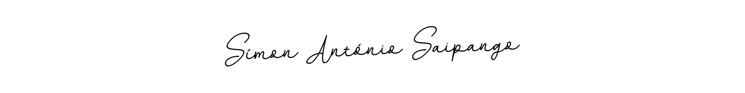 Also You can easily find your signature by using the search form. We will create Símon António Saipango name handwritten signature images for you free of cost using BallpointsItalic-DORy9 sign style. Símon António Saipango signature style 11 images and pictures png