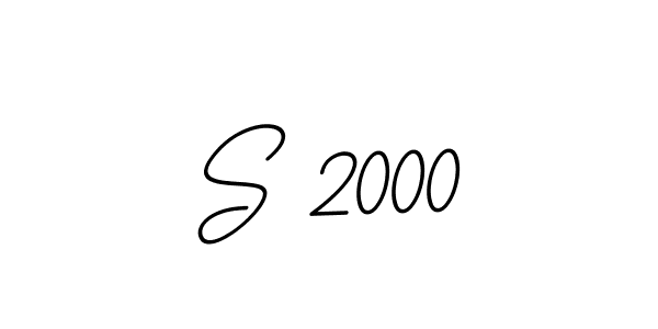 Make a beautiful signature design for name S 2000. With this signature (BallpointsItalic-DORy9) style, you can create a handwritten signature for free. S 2000 signature style 11 images and pictures png