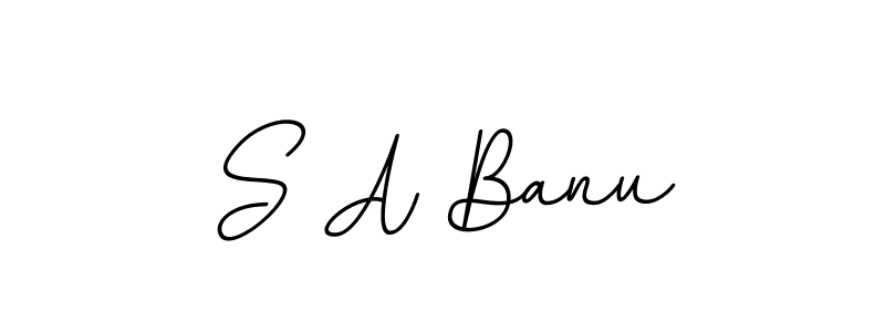 Here are the top 10 professional signature styles for the name S A Banu. These are the best autograph styles you can use for your name. S A Banu signature style 11 images and pictures png