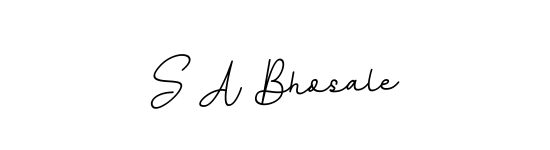 It looks lik you need a new signature style for name S A Bhosale. Design unique handwritten (BallpointsItalic-DORy9) signature with our free signature maker in just a few clicks. S A Bhosale signature style 11 images and pictures png