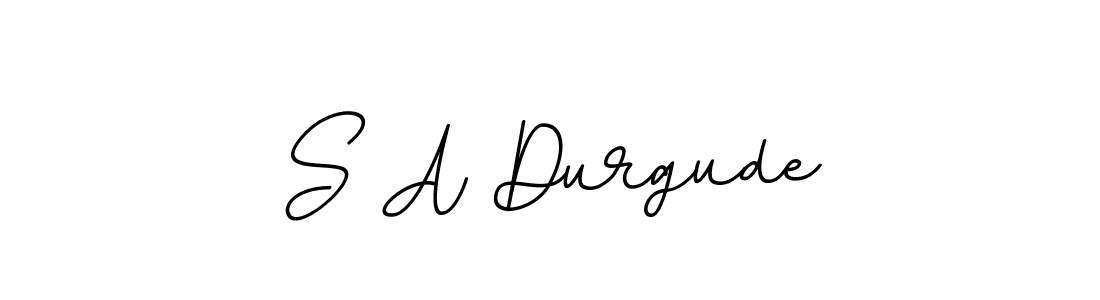 Similarly BallpointsItalic-DORy9 is the best handwritten signature design. Signature creator online .You can use it as an online autograph creator for name S A Durgude. S A Durgude signature style 11 images and pictures png
