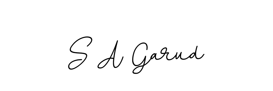 BallpointsItalic-DORy9 is a professional signature style that is perfect for those who want to add a touch of class to their signature. It is also a great choice for those who want to make their signature more unique. Get S A Garud name to fancy signature for free. S A Garud signature style 11 images and pictures png