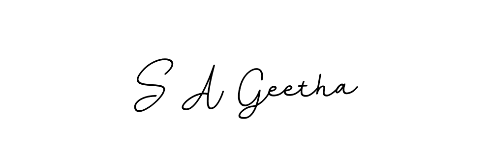 How to Draw S A Geetha signature style? BallpointsItalic-DORy9 is a latest design signature styles for name S A Geetha. S A Geetha signature style 11 images and pictures png