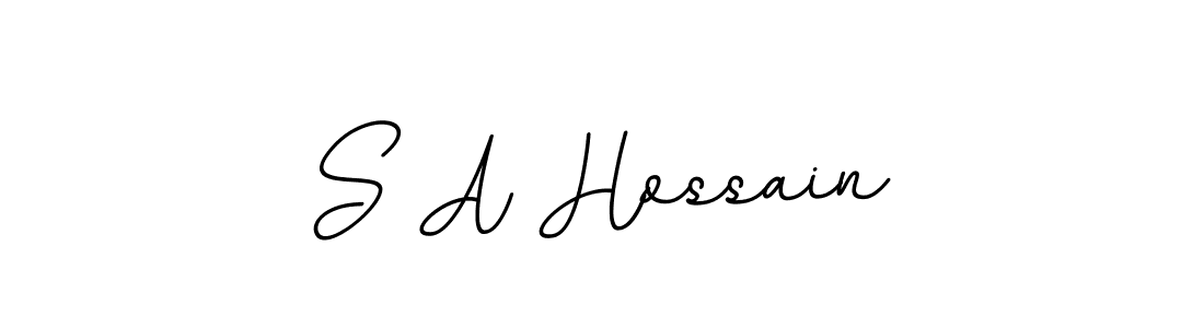 It looks lik you need a new signature style for name S A Hossain. Design unique handwritten (BallpointsItalic-DORy9) signature with our free signature maker in just a few clicks. S A Hossain signature style 11 images and pictures png