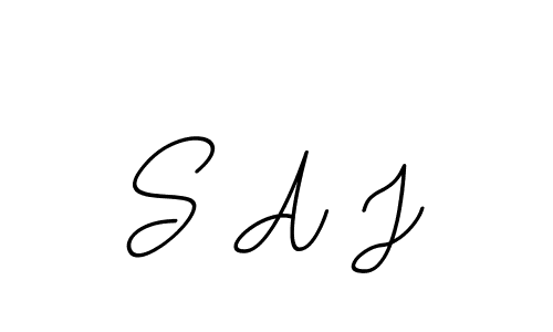 How to Draw S A J signature style? BallpointsItalic-DORy9 is a latest design signature styles for name S A J. S A J signature style 11 images and pictures png