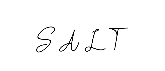 Also You can easily find your signature by using the search form. We will create S A L T name handwritten signature images for you free of cost using BallpointsItalic-DORy9 sign style. S A L T signature style 11 images and pictures png