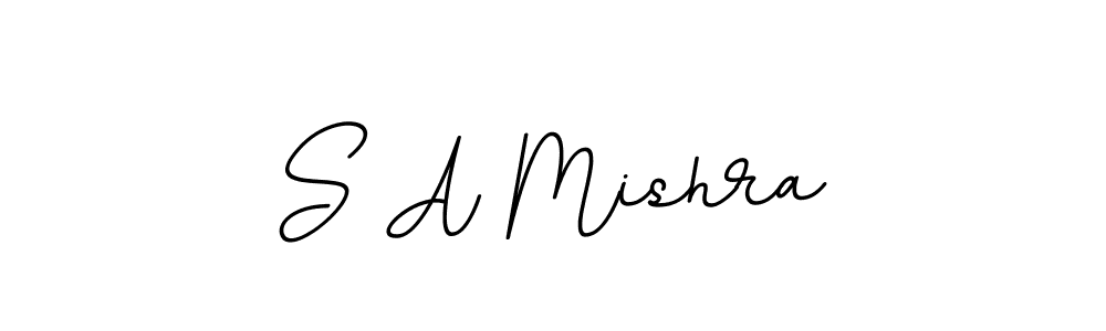 How to make S A Mishra signature? BallpointsItalic-DORy9 is a professional autograph style. Create handwritten signature for S A Mishra name. S A Mishra signature style 11 images and pictures png