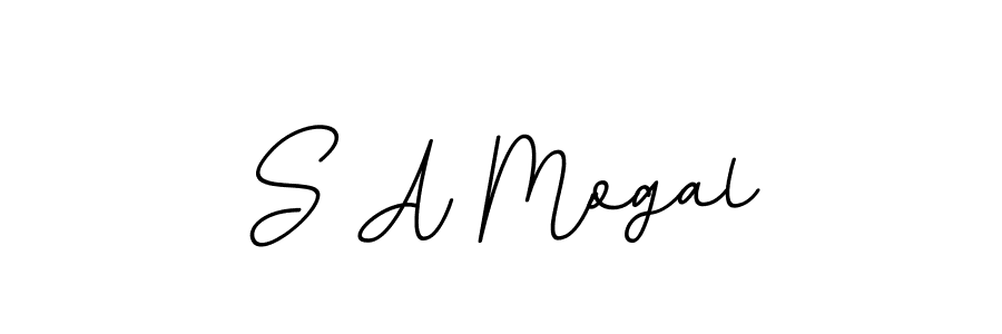 S A Mogal stylish signature style. Best Handwritten Sign (BallpointsItalic-DORy9) for my name. Handwritten Signature Collection Ideas for my name S A Mogal. S A Mogal signature style 11 images and pictures png