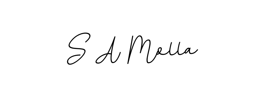 Here are the top 10 professional signature styles for the name S A Molla. These are the best autograph styles you can use for your name. S A Molla signature style 11 images and pictures png