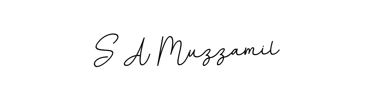 Also You can easily find your signature by using the search form. We will create S A Muzzamil name handwritten signature images for you free of cost using BallpointsItalic-DORy9 sign style. S A Muzzamil signature style 11 images and pictures png