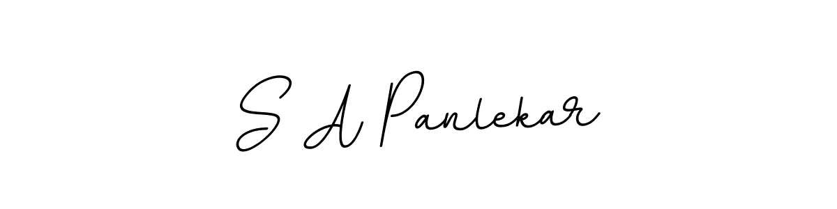 if you are searching for the best signature style for your name S A Panlekar. so please give up your signature search. here we have designed multiple signature styles  using BallpointsItalic-DORy9. S A Panlekar signature style 11 images and pictures png
