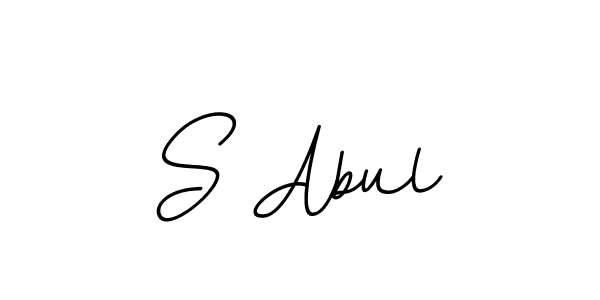 This is the best signature style for the S Abul name. Also you like these signature font (BallpointsItalic-DORy9). Mix name signature. S Abul signature style 11 images and pictures png